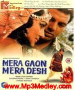 Mera Gaon Mera Desh 1971 song download